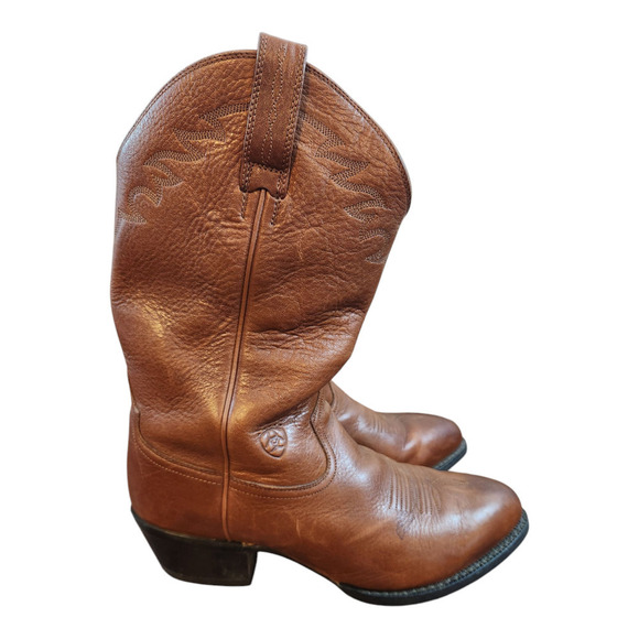 Ariat cowboy boots 10.5EE brown leather Style# 34680 western rodeo workwear main image 12